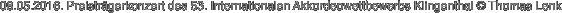 08.05.2016. Preisträgerkonzert des 53. Internationalen